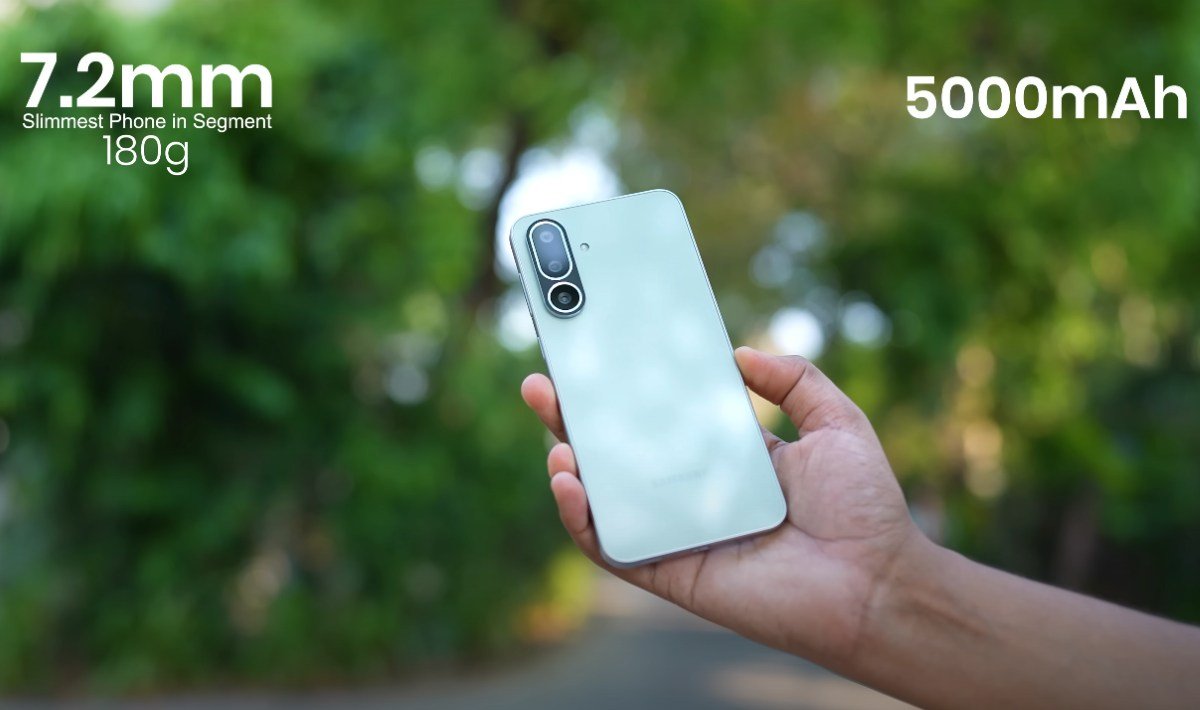 Samsung Galaxy M56 slim bagels smartphone