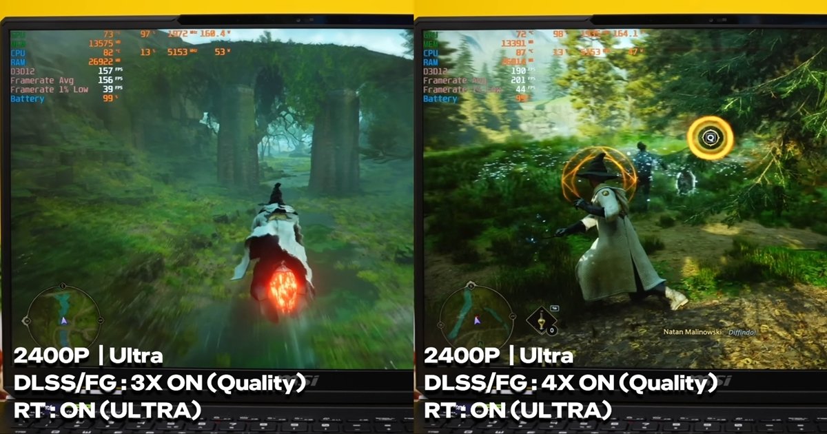 MSI Titan 18HX Ultra 9 Gaming test