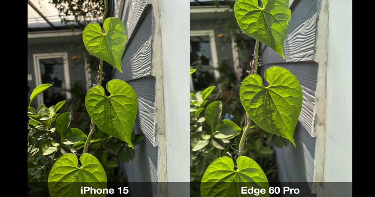 I personally liked the look of the face here in iPhone's selfies in most situations. Yes, Moto has a huge advantage. That portrait selfies also get a wider field of view. In fact, you will see how messed up the S detection is here in iPhone 15. Difference comes in the quality in the transition as compared to iPhone 15 Moto here has done S detection very well. So, right now iPhone 15 and Moto S60 Pro are shooting 4K 30fps video. And now here is the ultrawide camera. As we switch to 2X, you can see here how much difference comes in the quality in the transition as compared to iPhone 15 and along with this you can see how both the phones are controlling the exposure. So iPhones are very expert in exposure control but let's known how S60 Pro is maintaining the quality in terms of stabilization sharpness. So clearly here you get an advantage in Moto S60 Pro as compared to iPhone. Now we are seeing what kind of stabilization is there in the ultrawide camera. In fact here you get a free X zone in S6 Pro which is an optical lens. So clearly here you get an advantage in Moto S60 Pro as compared to iPhone. And trust me, I liked Motorola's video a lot in that respect. Like especially you will notice that the exposure control is very smooth. The 1080 p 60 FPS videos of the primary cameras of both the phones Now we are seeing what kind of stabilization is there in the ultrawide camera. Then let's switch to 1X. This is the 1080 p 60 FPS videos of the primary cameras of both the phones. Now as you know the iPhones here are kind of a benchmark in terms of videos. And the way colours etc. Are maintained in iPhone videos is absolutely next level. But still, Android phones of the same budget or in fact more expensive than this also do bad in terms of videos. And the stabilization is also working very well. So here in the ultrawide video, you will notice some things. That iPhone 15 is capturing a lot of area. Here, the sharpness and details that you get in the S60 Pro have been done a bit overly here through the software. Like here, as soon as we switch to 1x in Motorola, you can see here that the sharpness and details you get are quite on the natural side. So the consistency of this thing here, you will get a little less in Moto. So here in the ultrawide video, you will notice some things. Stabilization of the remaining part Let's check the stabilization of the remaining part. So this is the 1080p 60fps video of the ultra wide camera. Here also you will know that the exposure control is very good in Moto. Obviously iPhone is the best. In fact, a lot of over processing was visible in Moto's 4K 30fps video. But that thing is very less visible in full HD video. So it is totally usable. Now overall iPhones are the best in video quality. But one thing Motorola is better in is the zoom of the video. This is that in both the phones, zoom can be up to 3X and in iPhone maximum 6X. Because of this you get better sharpness and more details in the video. And it can also zoom a lot in the video. Like maximum up to 20X where the quality is obviously not very good. And in Moto you get a telephoto camera