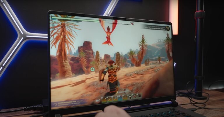 Asus Rog Strix Scar 16 Game Play Test On High Setting