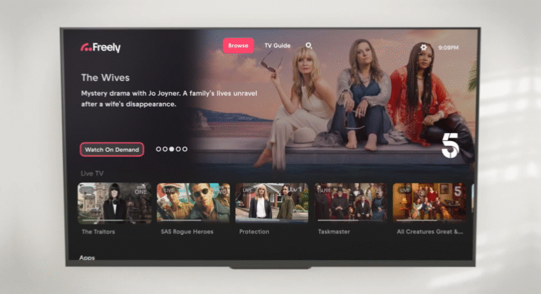 Freely becomes available on more TV brands across the UK