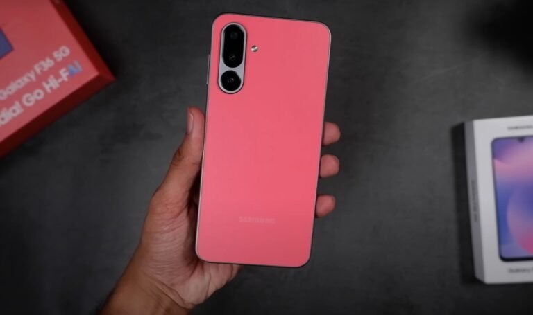 Galaxy F36 5G Is Perfect For Media And Browsing