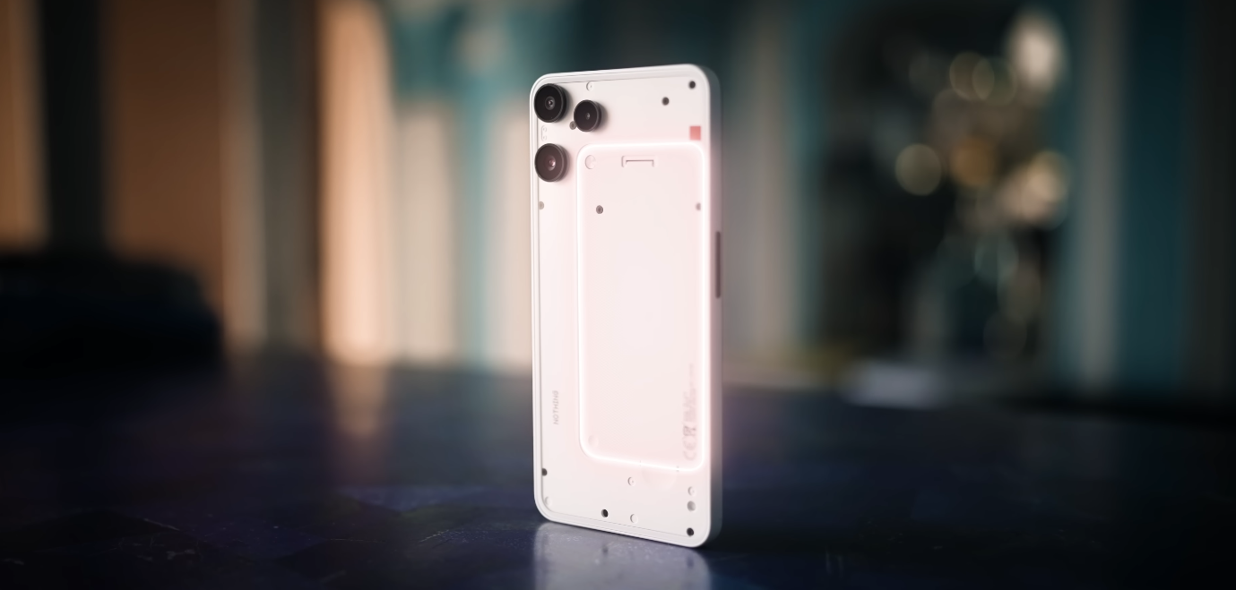 Nothing Phone (3a) Lite design deep dive transparent back and Glyph LED