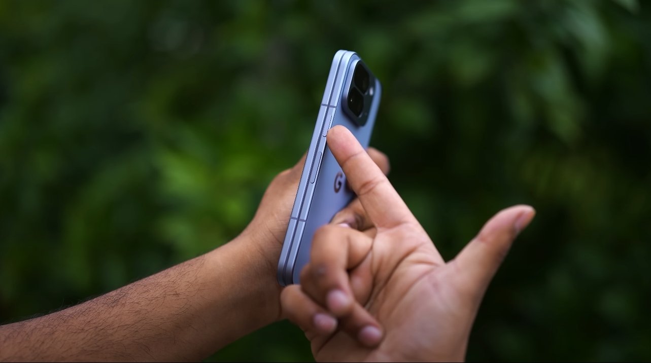 Pixel 10 Pro Fold design shown in real images