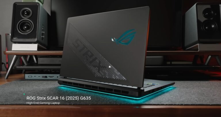 Rog Strix Scar 16 G635 (2025) Game Play Test