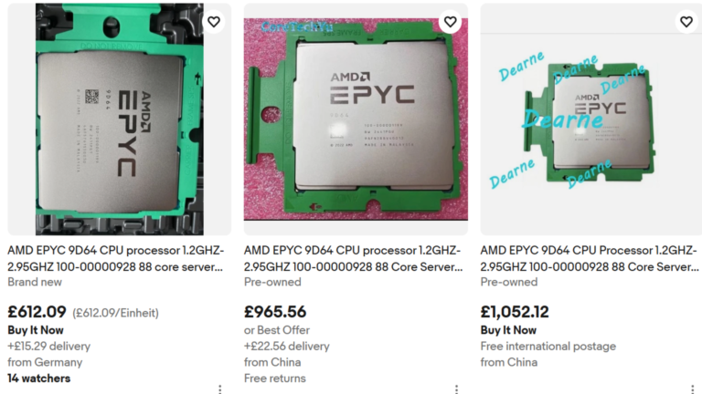 A Glimpse into the Future? The Enigmatic 88-Core AMD CPU on eBay Sparks Industry Speculation