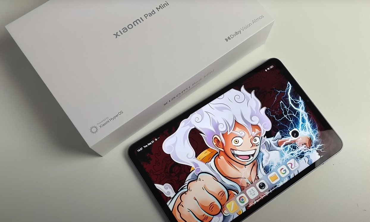 Xiaomi Pad Mini adaptive brightness and color management