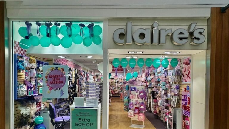 claire's and the original factory shop store fronts