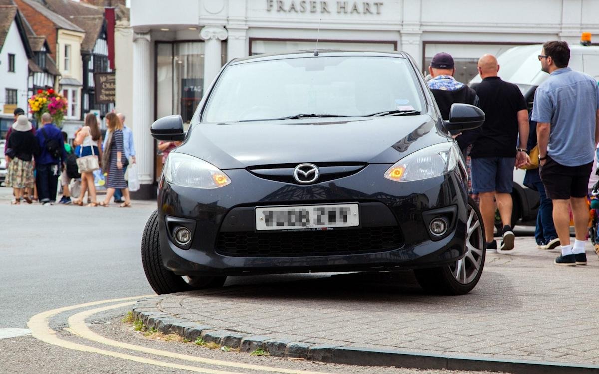 pavement parking fines for uk drivers