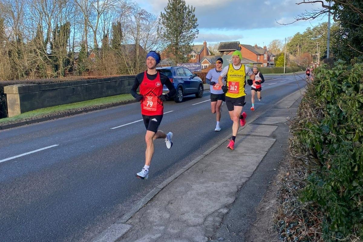 Horwich Harriers road runners in action