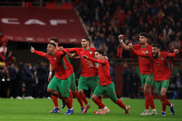 Morocco celebrates AFCON semi-final win