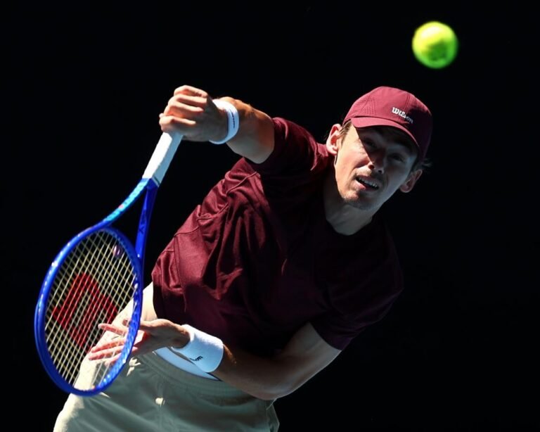 Australian Open tennis tournament action