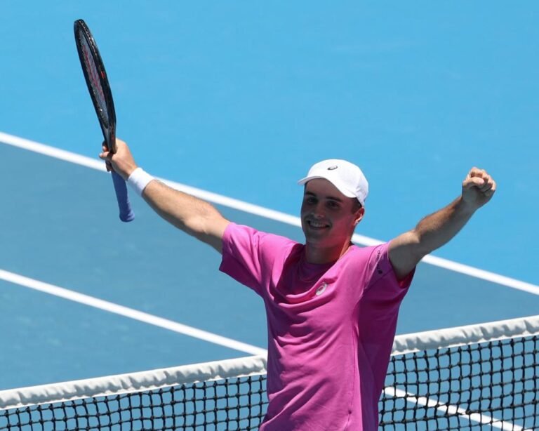 Arthur Fery wins at Australian Open