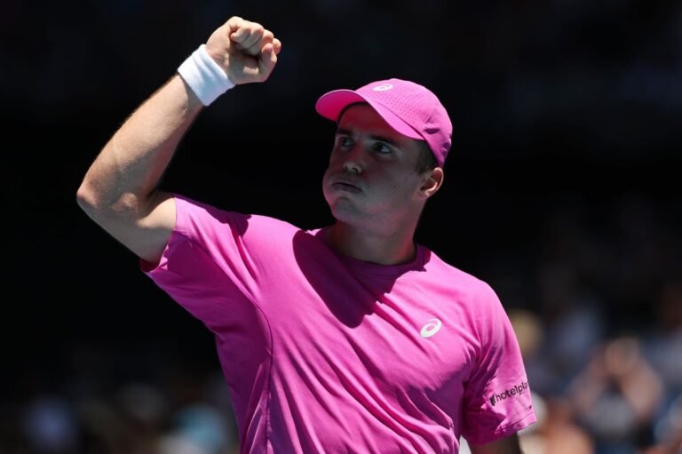 Arthur Fery wins at Australian Open