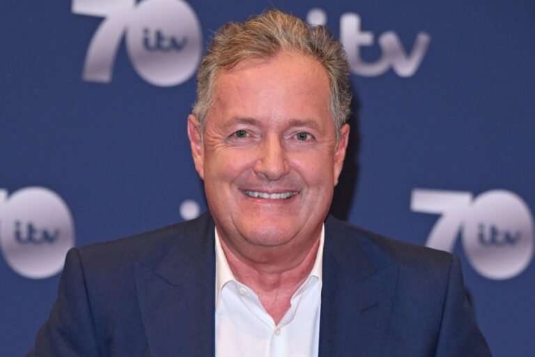 Piers Morgan in hospital bed with health update