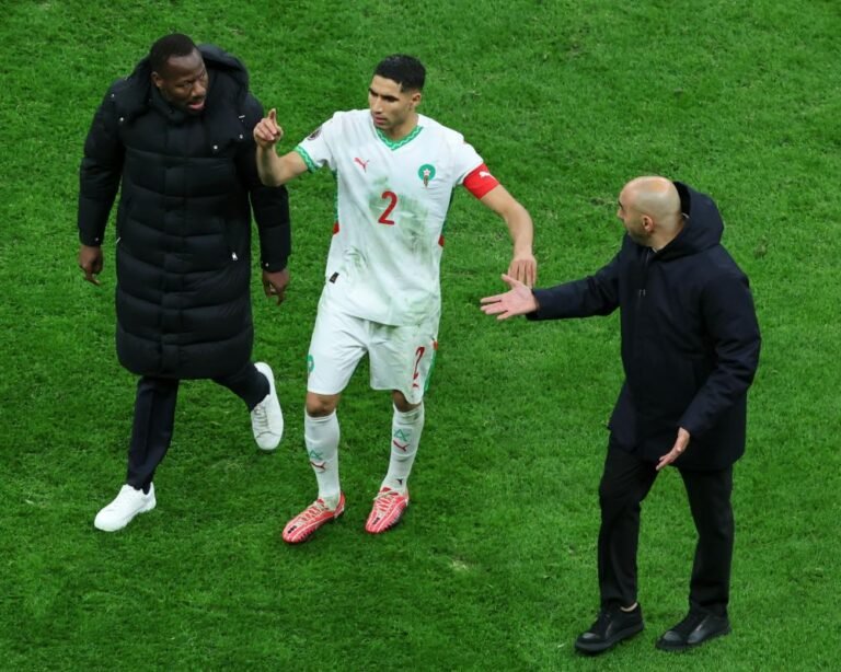 Morocco coach Regragui condemns Thiaw