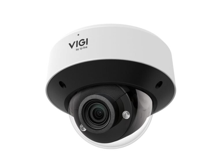 TP-Link security camera with vulnerability warning