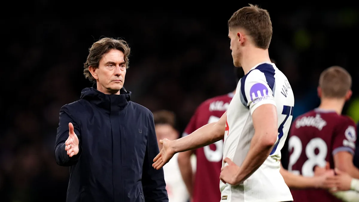 Tottenham manager Thomas Frank remains defiant