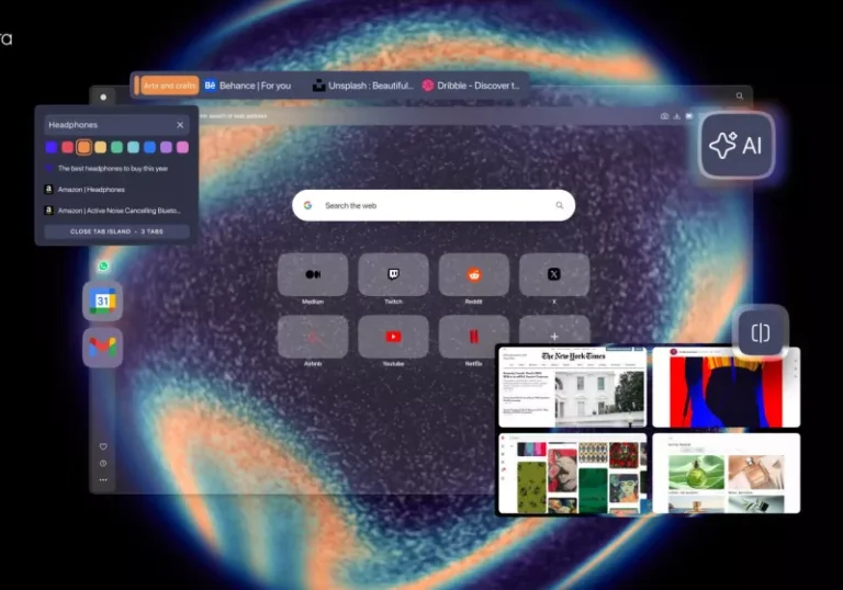 Opera browser R3 update screenshot